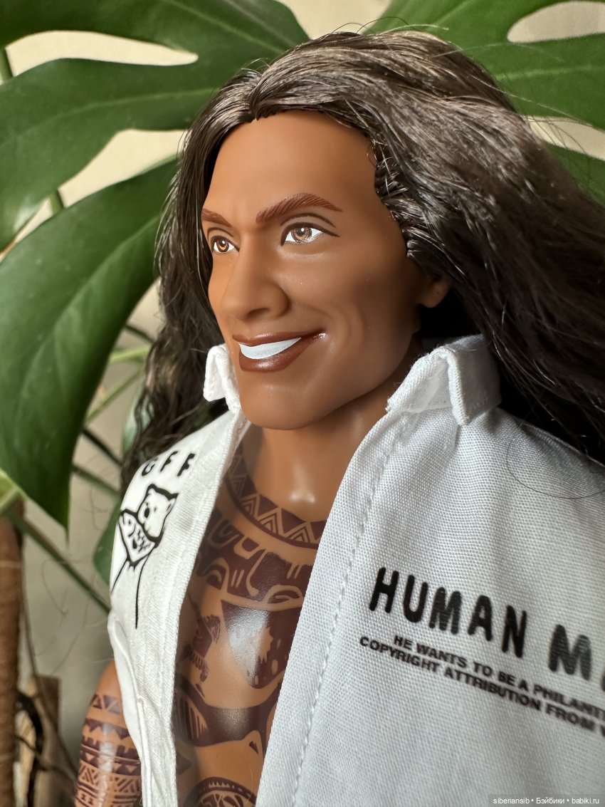 Мауи Дуэйн Джонсон 🥥🌴🌺🌅🌊 Moana Maui Doll