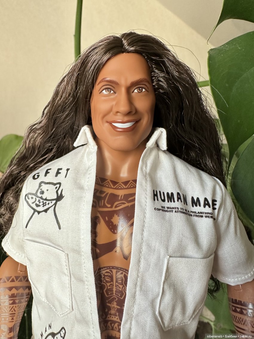 Мауи Дуэйн Джонсон 🥥🌴🌺🌅🌊 Moana Maui Doll