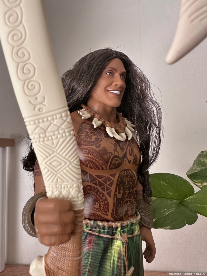 Мауи Дуэйн Джонсон 🥥🌴🌺🌅🌊 Moana Maui Doll