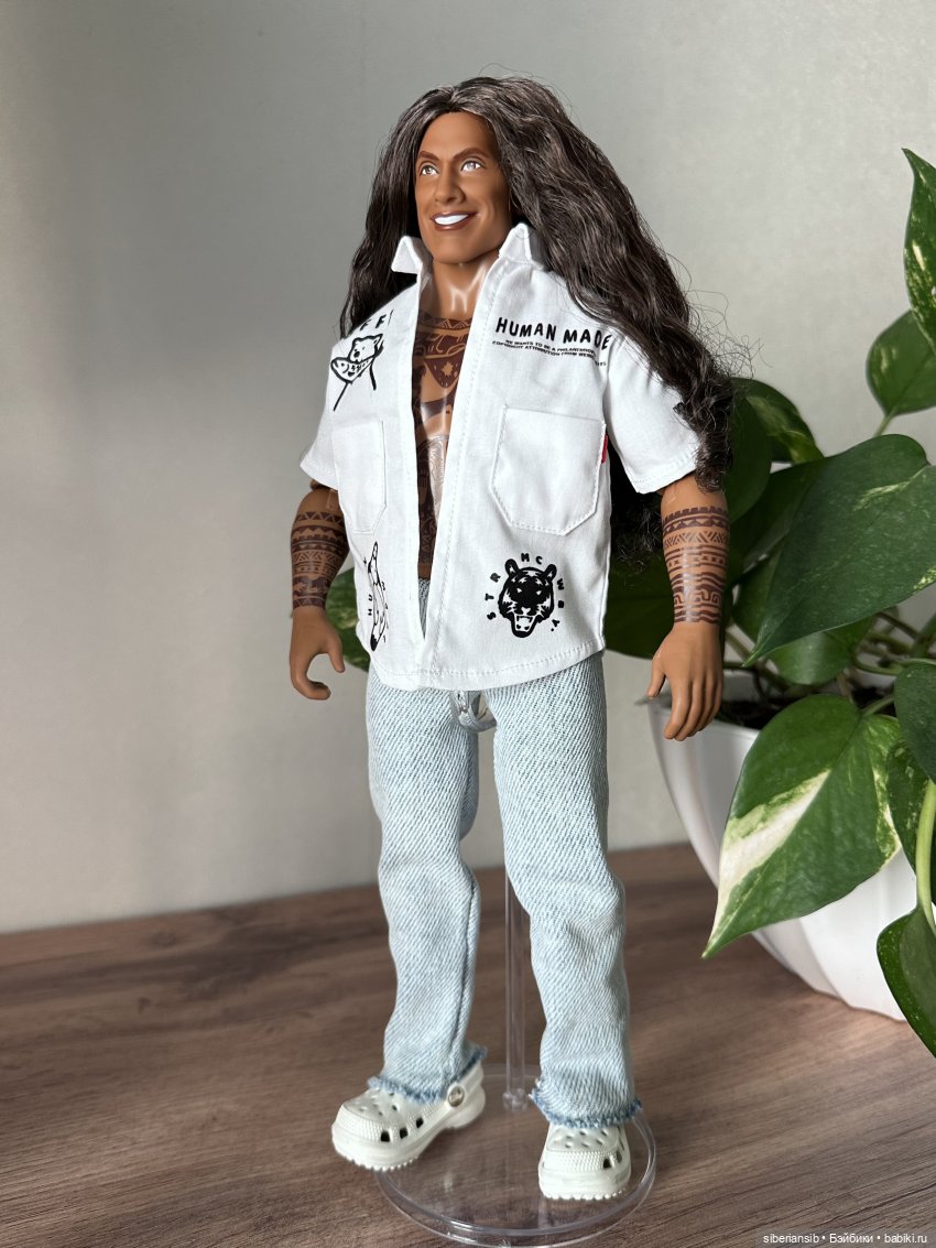 Мауи Дуэйн Джонсон 🥥🌴🌺🌅🌊 Moana Maui Doll