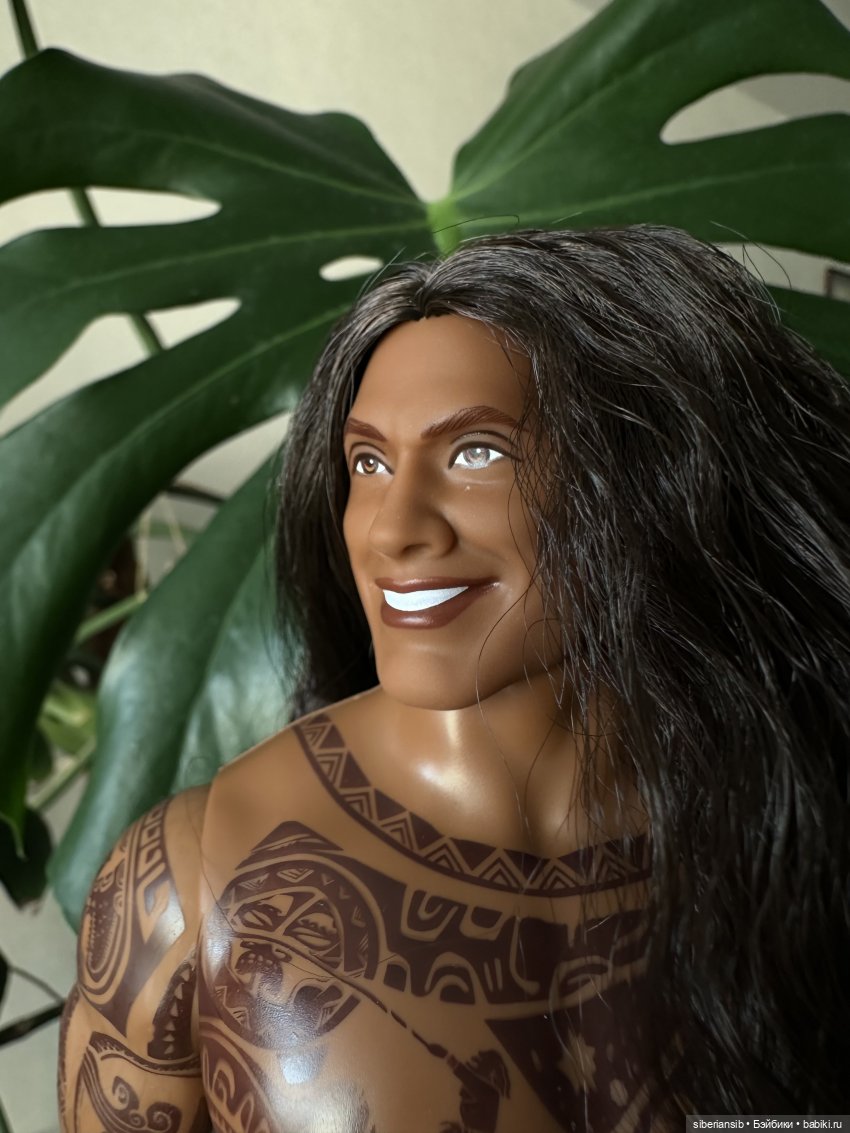 Мауи Дуэйн Джонсон 🥥🌴🌺🌅🌊 Moana Maui Doll