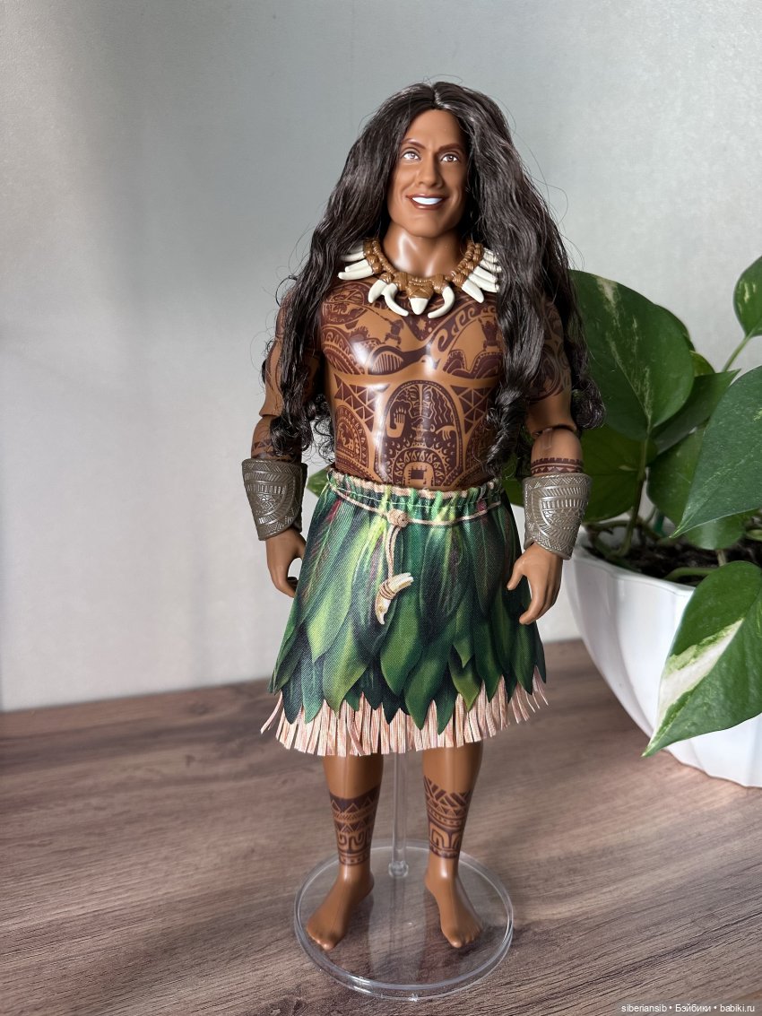 Мауи Дуэйн Джонсон 🥥🌴🌺🌅🌊 Moana Maui Doll
