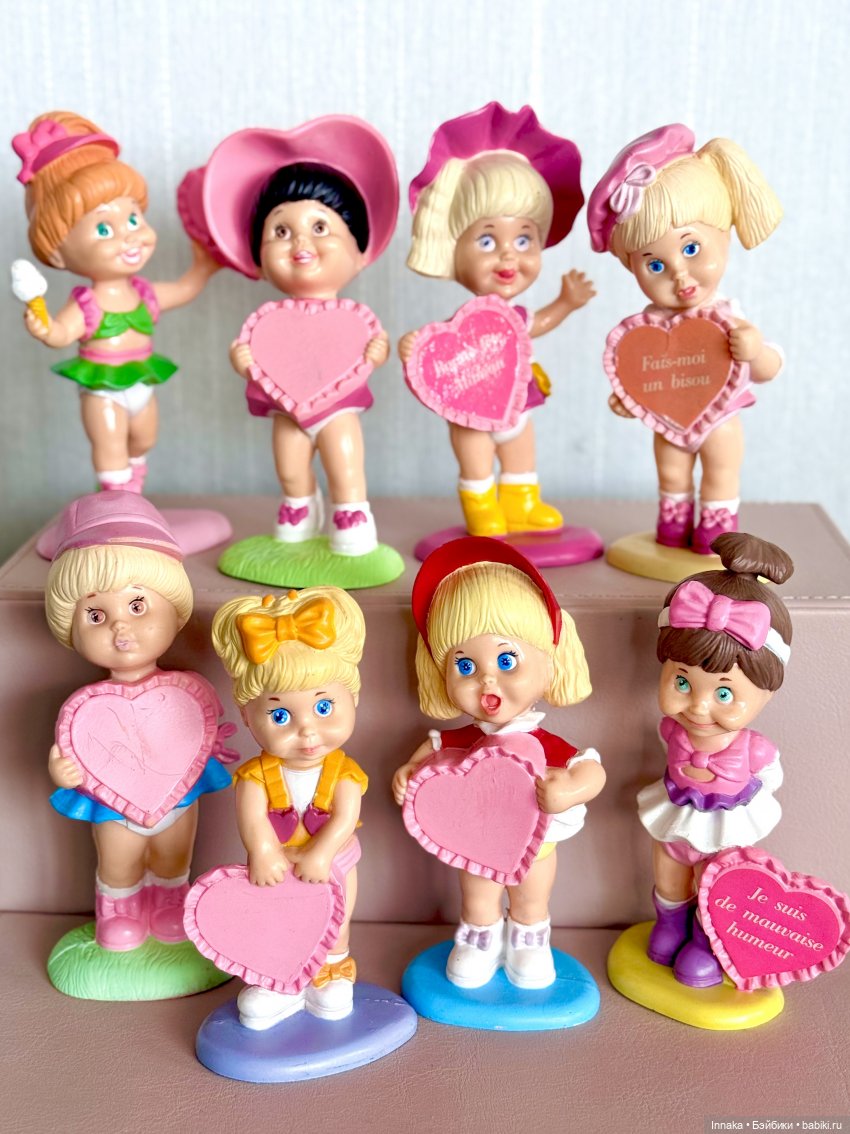 Ура банда в сборе! Миниатюры Galoob baby face