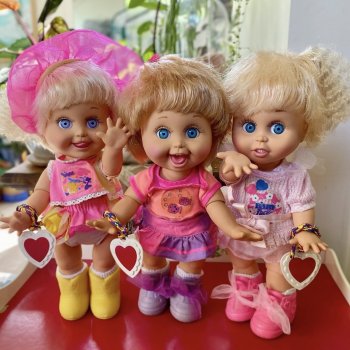 Wow вы видели это?! Тайные послания от Baby face Galoob