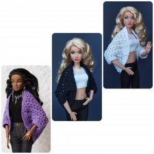 Кардиган для кукол Барби, Poppy Parker