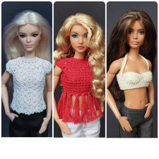 Блузка для кукол Барби, Poppy Parker