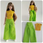 Блузка и брюки на Барби