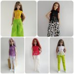 Блузка и брюки на Барби (наборы из наличия)