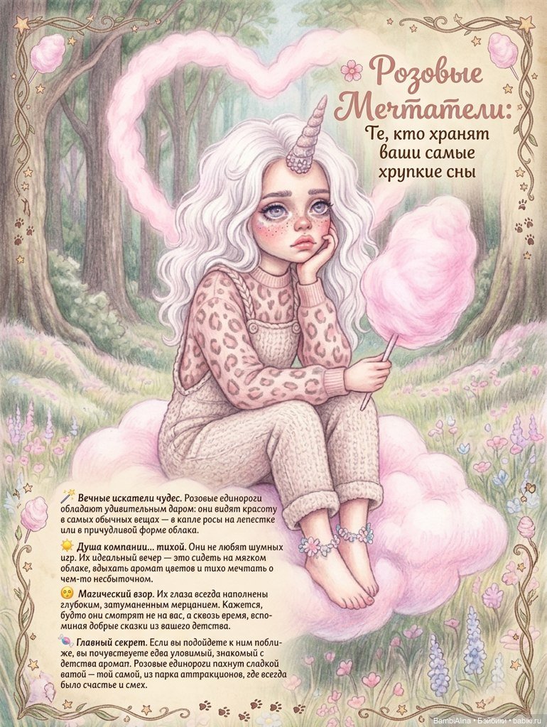 Завершила работу над единорожкой🦄🌿