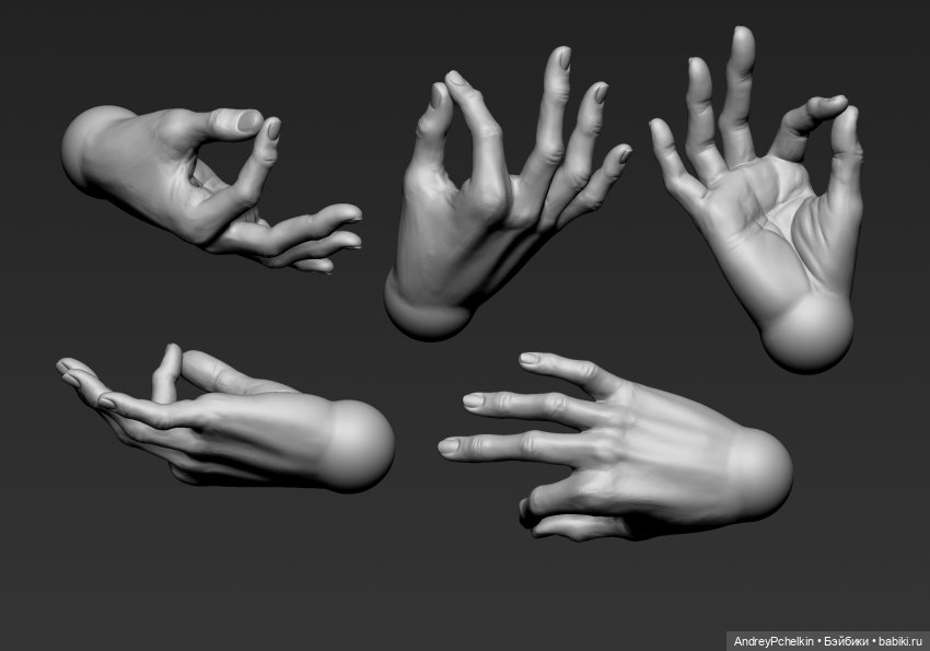 Андрей Пчелкин — Создаю 3D модель BJD (фото 5)