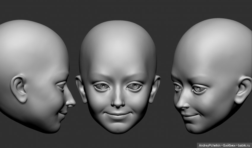 Андрей Пчелкин — Создаю 3D модель BJD (фото 3)