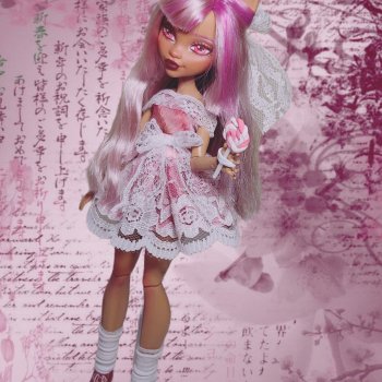 Кукла ооак monster high
