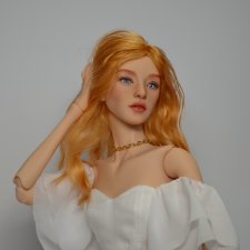 Авторская шарнирная кукла Виктория от YukaTan Dolls