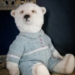 Мишка в винтажном стиле