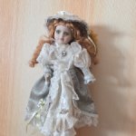 Винтажная фарфоровая кукла Hans Volk, молд 0462».