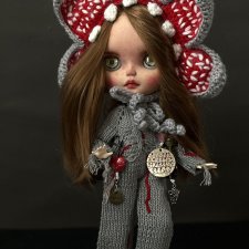 Эксклюзив из личной коллекции! Кастомная кукла Блайз (Blythe) Демогоргон