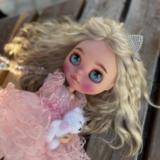 Эксклюзив из личной коллекции! Кастомная кукла Блайз (Blythe) Котенок