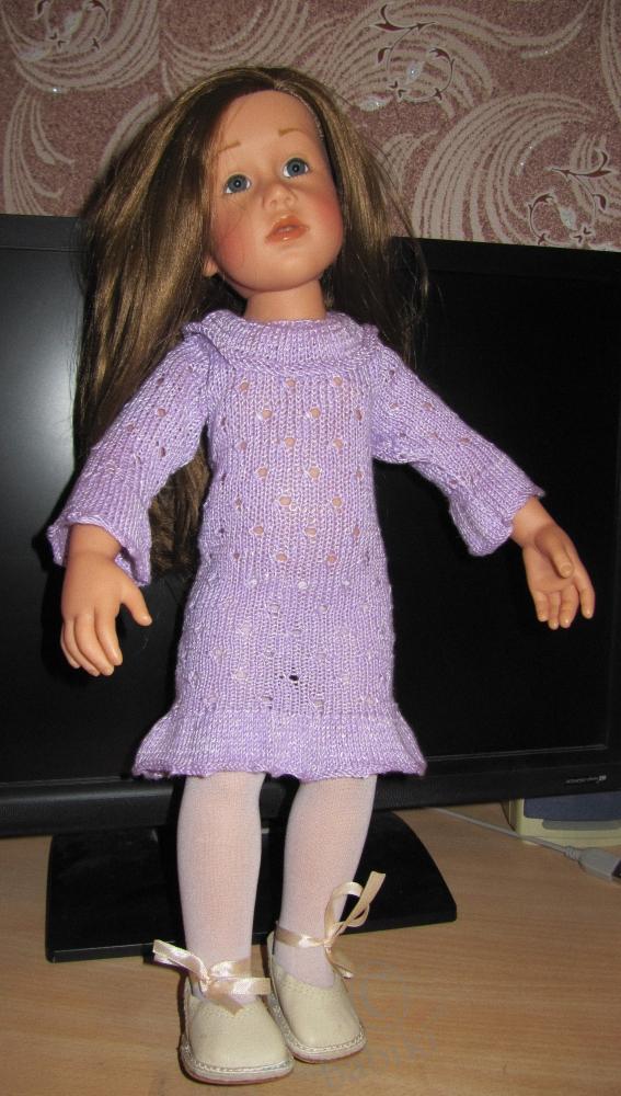 Снегурочка в сиреневом — Одежда и обувь для кукол своими руками: фото (фото 3)