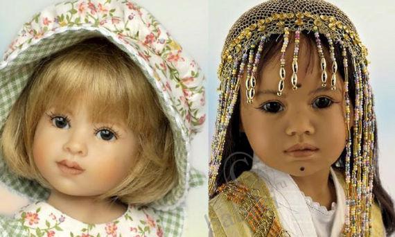 Коллекционные стильные куклы от Heidi Plusczok (фото 2)