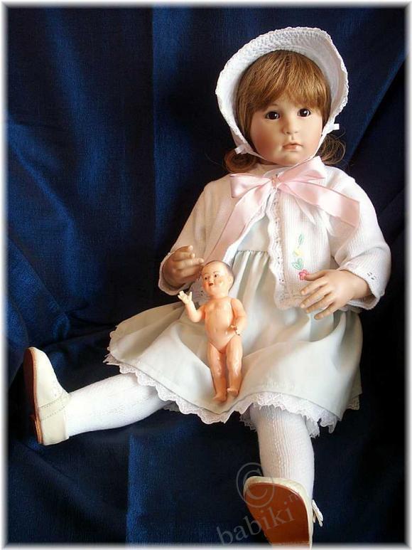 В нашем полку-прибыло! Коллекционная кукла от С. Скилле-"Тоне" (фото 9)