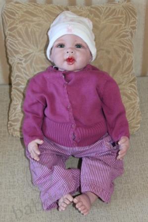 Моя первая малышка реборн почти родилась (фото 5)