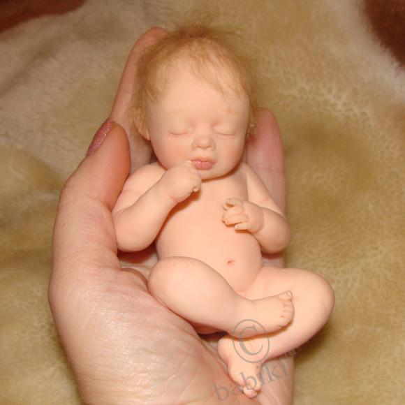 Последние "пирожки" - мини куклы своими руками из ФИМО (фото 6)