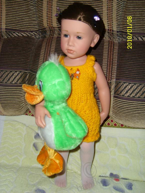 Милая Снегурочка | Бэйбики Милая Снегурочка — Куклы Gotz (Готц): Ханна (фото 7)