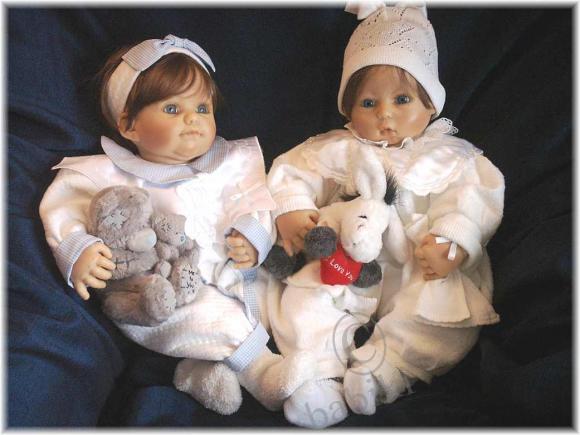 Коллекционные куклы Дани и Михи от Роланды Хаймер-фирма ЦАПФ