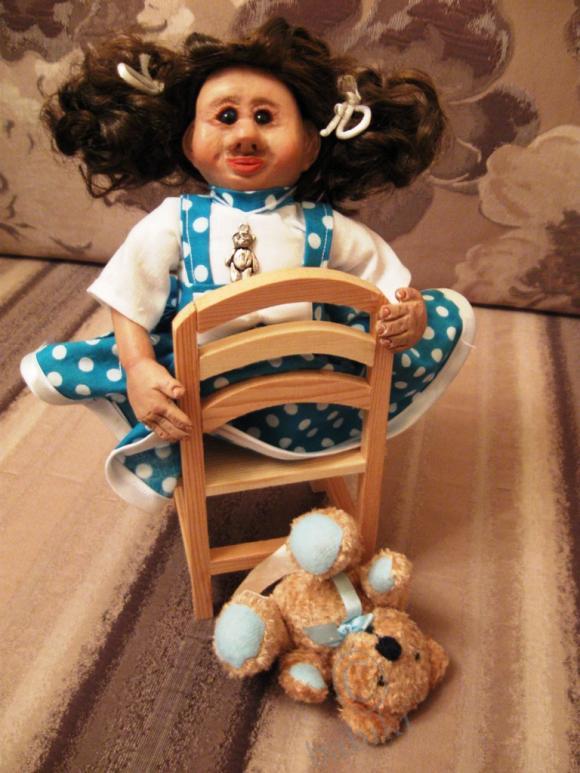 Гала - моя первая куколка своими руками (фото 2)