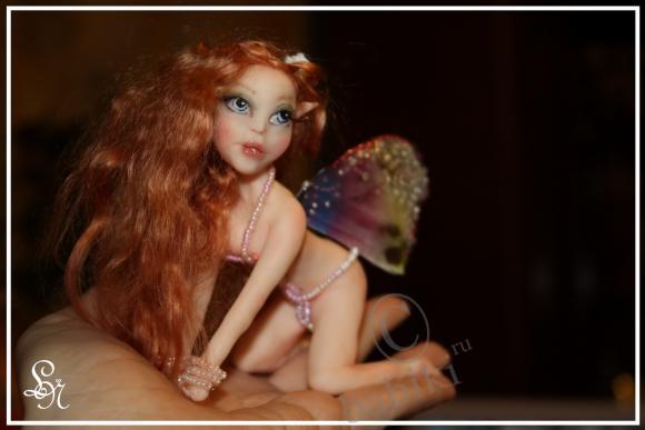 Фея белой розы - моя новая кукла (фото 6)