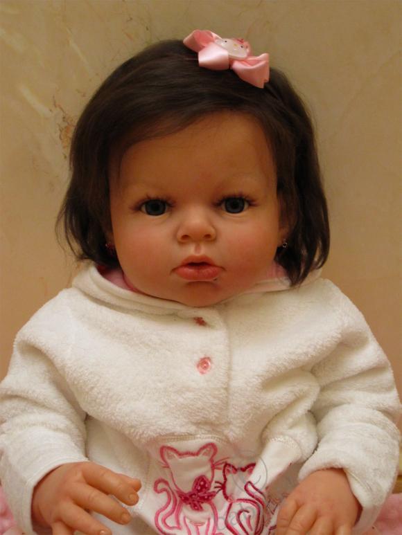 А у меня новая Арианка ) - кукла-малышка реборн (фото 6)