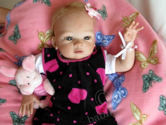 Малышка реборн Jessica из молда Gudrun Legler - Valentina, родилась 5 мая | Бэйбики Малышка реборн Jessica из молда Gudrun Legler - Valentina, родилась 5 мая (фото 6)