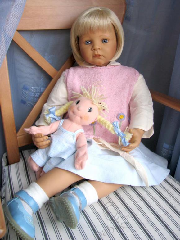 Сестричка Ульрика приехала!!! Нас теперь трое - Zapf-деток