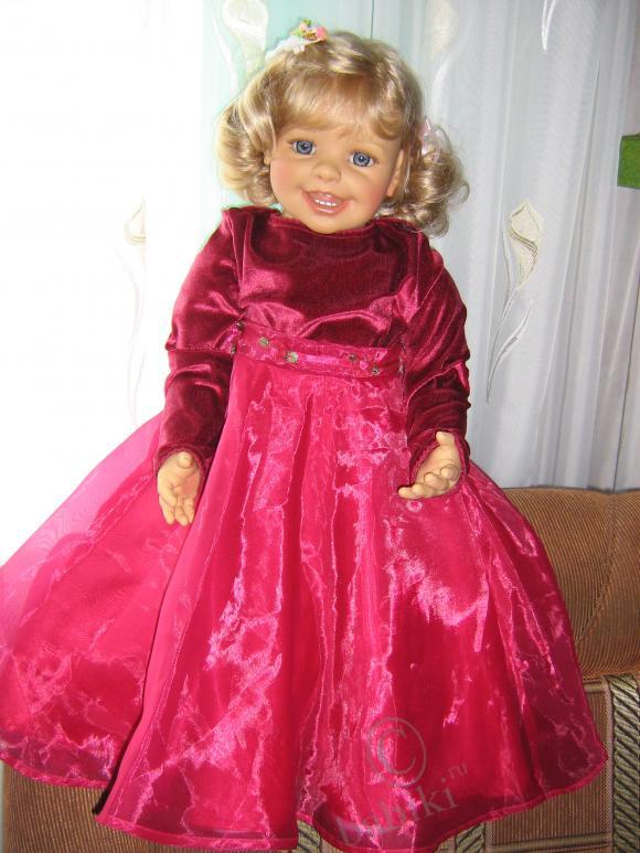 Моя Мишелька выбрала себе платье-решили вам показаться! Моя кукольная коллекция
