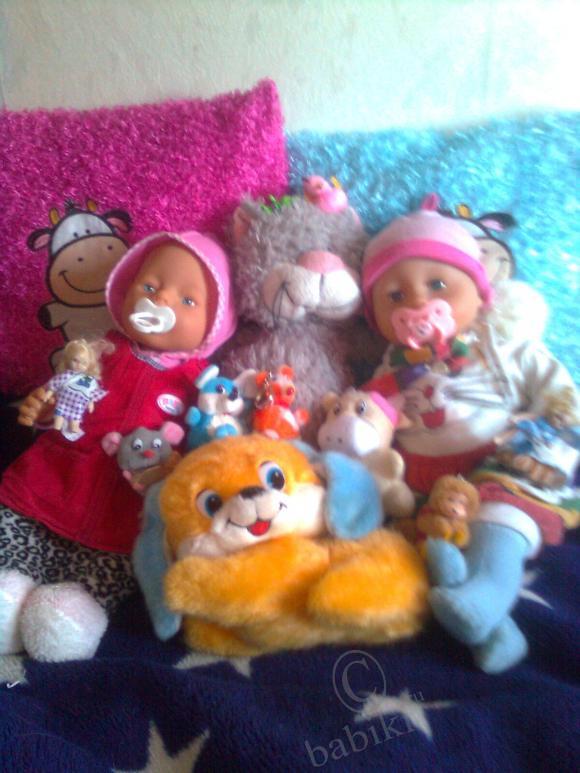 Мои любимые куклы:Лиза и Света | Бэйбики Мои любимые куклы:Лиза и Света