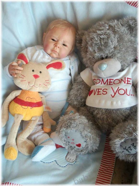 Мой реборн Noelle от Adrie Stoete-Schuiteman РОДИЛСЯ 21 АПРЕЛЯ (фото 6)