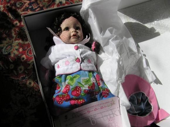 Ко мне прибыло мое синеглазое Счастье, долгожданное Чудо - Адорочка -Клубничка!