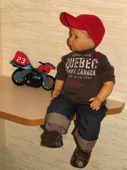 Продолжаем - куклы мальчишки, Макс от Zapf Creation - пробуем новые образы