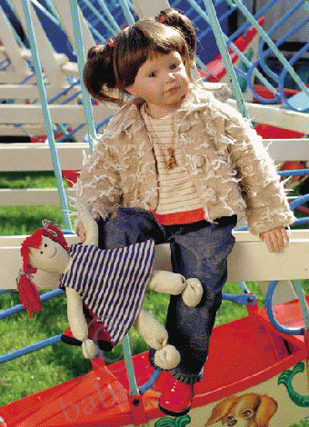 Коллекционные куклы ZAPF - Тася (фото в родном образе добавила)