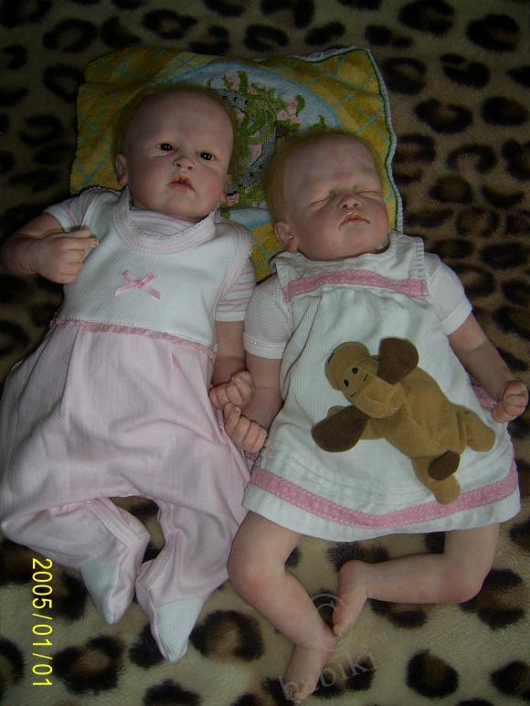 Куклы реборн двойняшки! Мои девочки - Эшли и Аиша (фото 10)