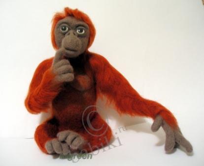 Мои войлочные игрушки. Сухое валяние (фото 7)