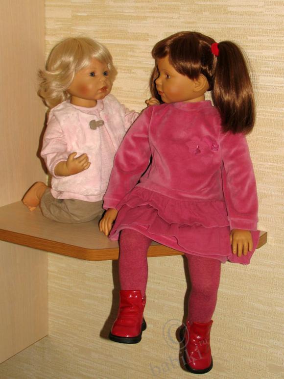 Коллекционные куклы ZAPF - Тася (фото в родном образе добавила) (фото 7)