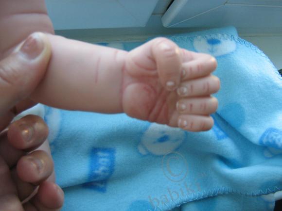 Моя новорожденная лапочка, кукла реборн Дафна | Бэйбики Моя новорожденная лапочка, кукла реборн Дафна (фото 3)