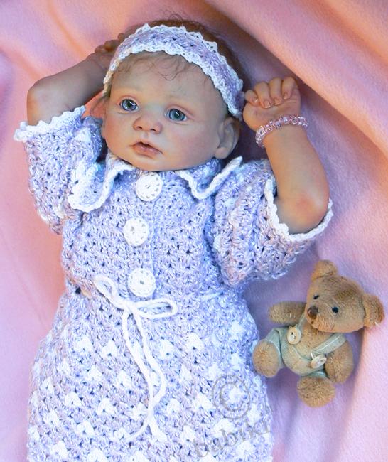 реалистичная кукла реборн Katheran 40 см