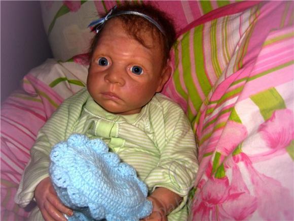Воробушек Никуленька - кукла младенец реборн (фото 2)