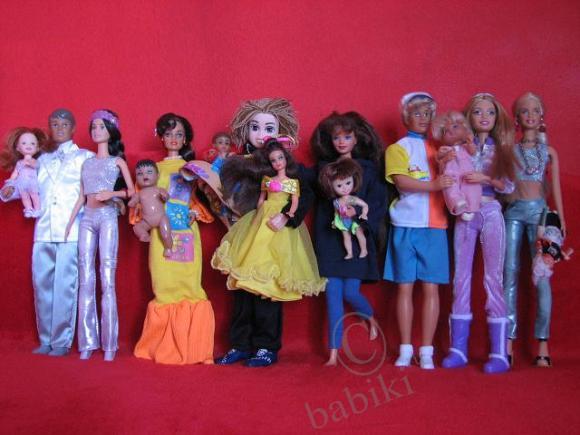 Домашняя небольшая коллекция-кукольный салат