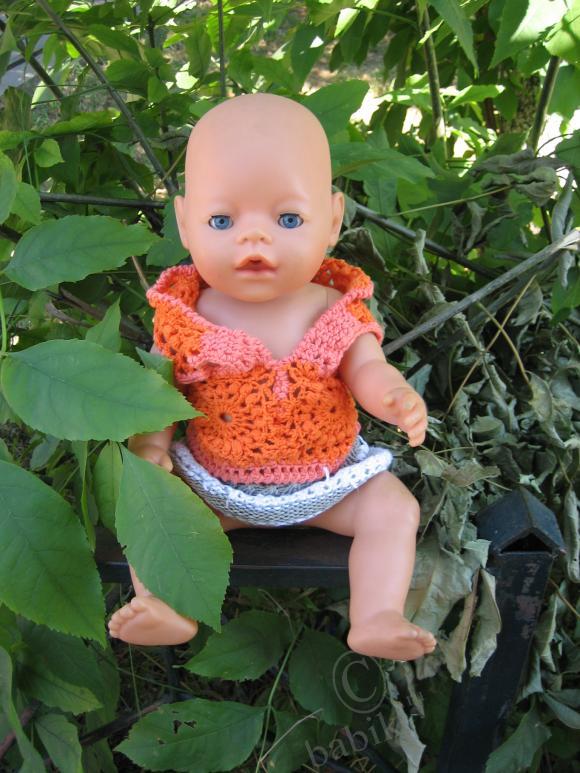 Моя Вероника - куколка Беби Борн. Её любимые фотки