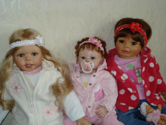 Девочки-красавицы - мои коллекционные куклы