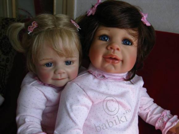 Сестрёнки, куклы от Моники Левениг | Бэйбики Сестрёнки, куклы от Моники Левениг
