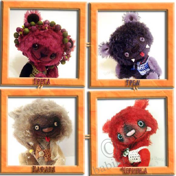 Авторские мишки и котики тедди Юлии Ковальчук (фото 6)
